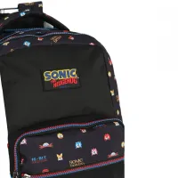 Mochilete original Sonic Preto MC47552SO - Foto 3