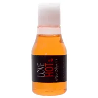 LOVE HOT ÓLEO BEIJÁVEL AROMÁTICO SENSAÇÃO 35ML - CHILLIES.                                                            LIBYSEXSHOP       - Foto 2