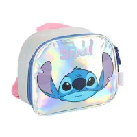 Lancheira holografica original Stitch