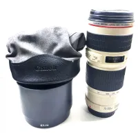 Lente Canon EF 70-200mm f/4 L USM - usada - Vendida - Foto 2