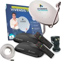 KIT COMPLETO NOVA PARABÓLICA DIGITAL 02 PONTOS 