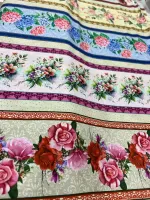  Tricoline Estampa Digital Barrado romance - Foto 3