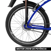 Bicicleta Elétrica Bikelete 350w com Bateria de Lítio -2025 - Foto 9