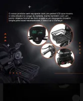 Triciclo Eletrico 1000w c/2 bancos  2026 Bikemoto 3 LUGARES - Foto 8