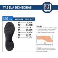 Botina Feminina Cano Médio em Couro Sintético - Foto 4