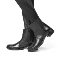 Botina Feminina Cano Médio em Couro Sintético - Foto 10