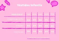 Vestido Branco Coração Vermelho - Foto 3