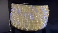 Mangueira LED Redonda Strobo flash Rolo 100mts