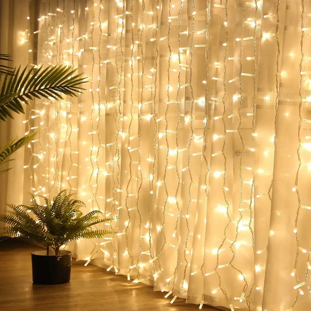 Cortina Strobo 300 Led 3x2M - 3 Metros por 2 metros 