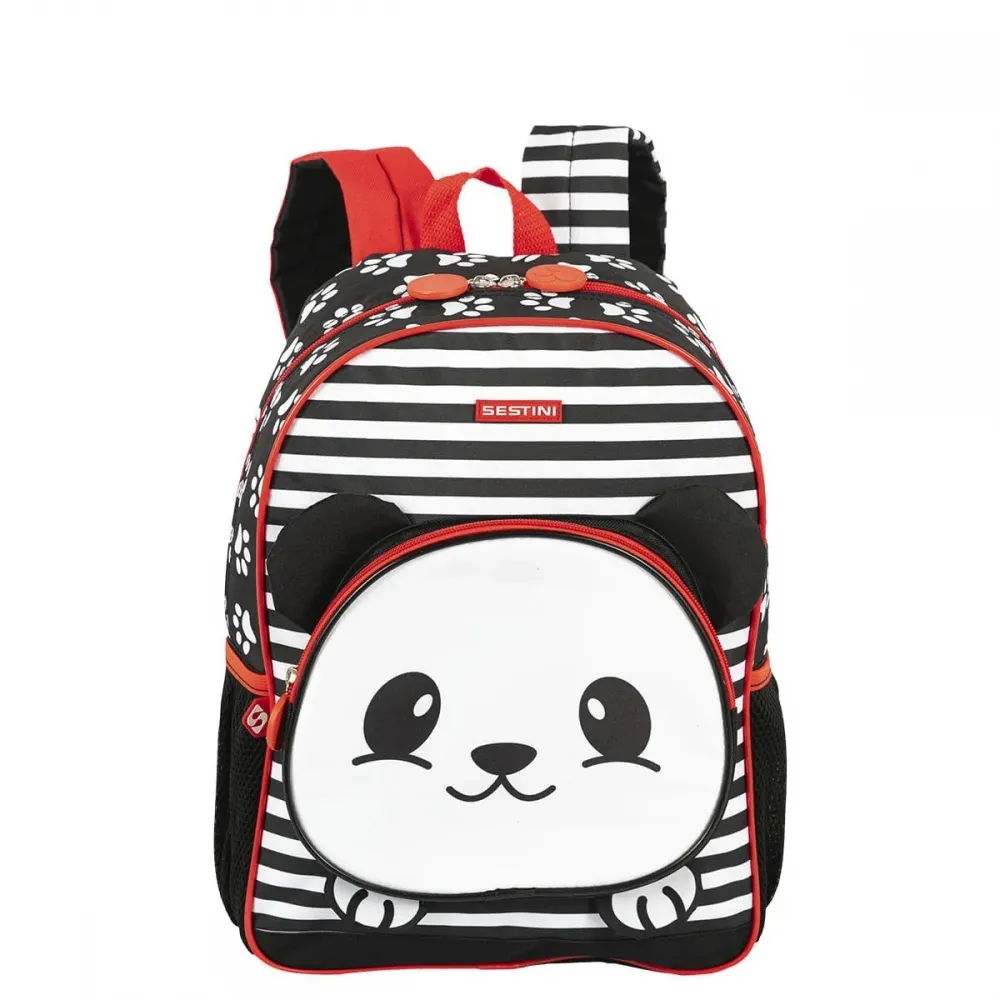 Mochila Média Sestini Kids Panda 4 - Colorido Imagem