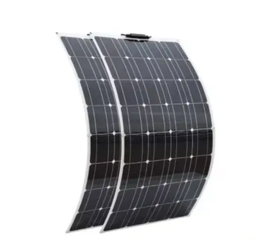 Kit Painel Placa Solar Flexível 240w ( 2x 120w )  Imagem