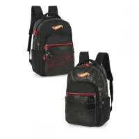 Mochila Escolar juvenil De Costas Hot Wheels