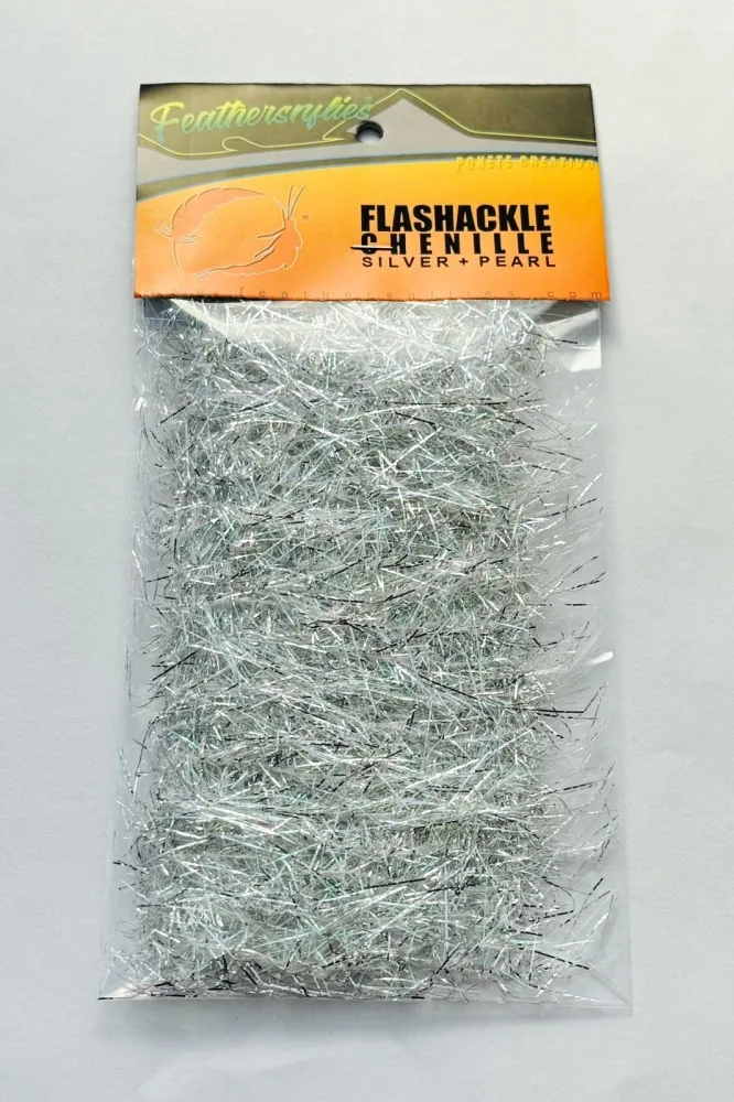 Flashackle Chenille Grande - Prata perolado