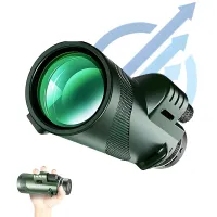 Telescópio Monocular Binóculos Portáteis Telescópio De Longo Alcance Caça Camping Com Tripé Clipe De Telefone
