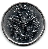 1986 - 50 Cruzeiros - Moeda Brasil - C/ Danos - Foto 2