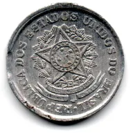 1957 - 50 Centavos - ERRO: Disco Cortado - Moeda Brasil - Foto 2