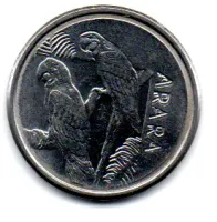 1993 - 5 Cruzeiros Reais - ERRO: Duplicação 