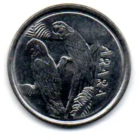1993 - 5 Cruzeiros Reais - ERRO: Duplicação 