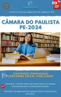 Apostila Câmara Paulista PE Analista de Controle Interno 2024