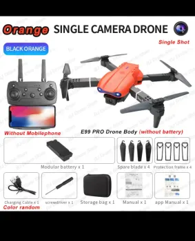 Promoção de natal Drone e88 pro laranja
