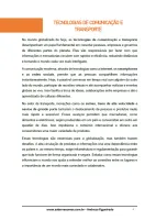 695 - Geografia - Geografia Geral e Atualidades - Tecnologias de Comunicação e Transporte - 9º ano - PDF com 10 páginas - Foto 2