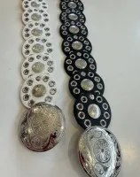 CINTO CIRCULAR E MANDALAS - BRANCO