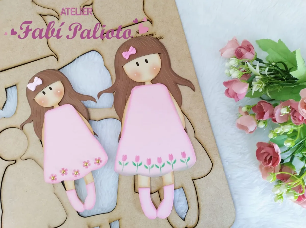 G1.786 Gabarito de Moldes  em MDF  Gorjus 1 Imagem