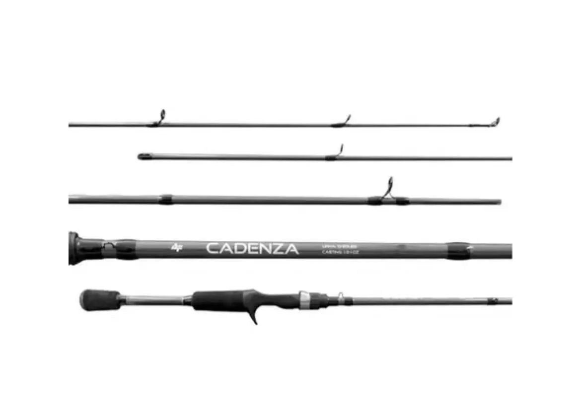 Vara Cadenza 6 - 12LB - 1.9M - Ação Med. Rápida - Inteiriça -Cabo EVA - Carretilha - Albatroz Imagem