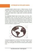 697 - Geografia - População Mundial e Questões Demográficas - Distribuição da População Mundial - 9º ano - PDF com 21 páginas - Foto 2