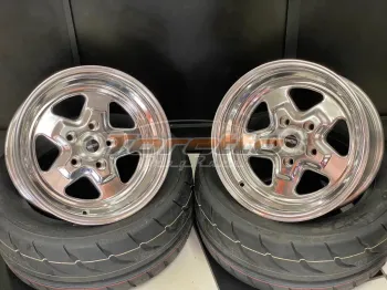 Rodas NITRO POLIDA Aro 15 Tala 7 5X114  - VISION WHEEL(PAR) (SOLICITE COTAÇÃO DO FRETE) - Foto 2