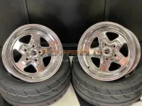 Rodas NITRO POLIDA Aro 15 Tala 7 5X114  - VISION WHEEL(PAR) (SOLICITE COTAÇÃO DO FRETE) - Foto 2