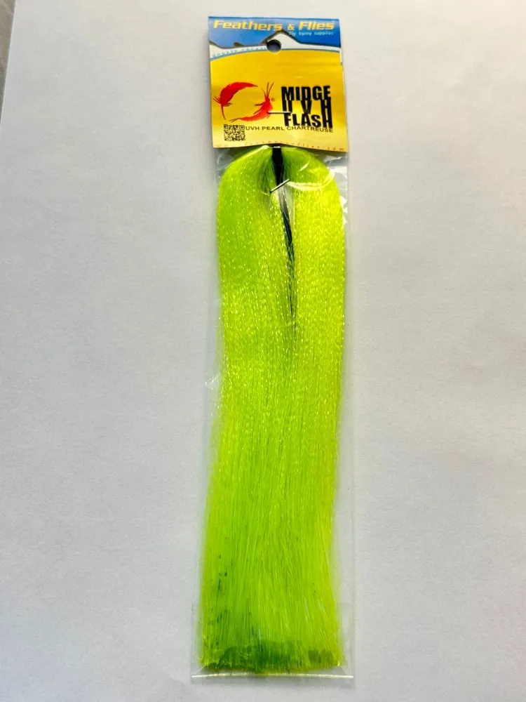 UVH Midge Flash - Chartreuse Fl Uv Imagem