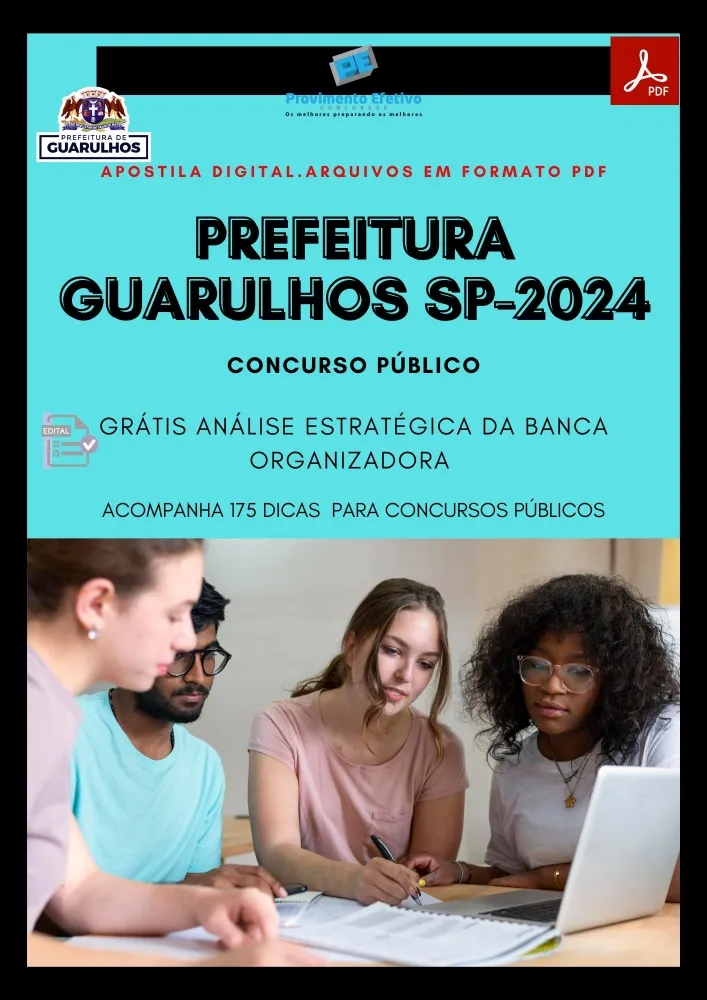 Apostila Pref Guarulhos 2024 Agente de Endemias