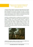 050 - História - As Dinâmicas do Sistema Escravocrata - Indígenas na América Portuguesa - 7º ano - PDF com 12 páginas - Foto 2