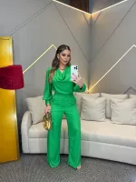 CALÇA PANTALONA VERDE - Foto 3