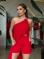 CONJUNTO SHORT E BLUSA ALONGADA - Foto 6