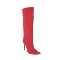 Bota Longa Aishy Vermelho Tomate com Numeração Especial em Promoção - Foto 2