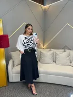 SAIA MAX MIDI PRETA (Não acompanha cinto) - Foto 3