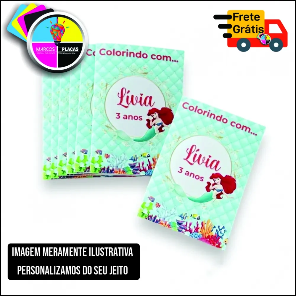 Livreto Revista Personalizada kit  15x21