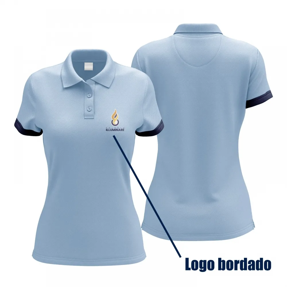 CAMISETA POLO FEMININA ILLUMINARE