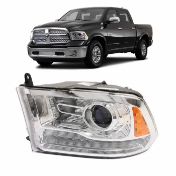 Farol Principal Ram 2500 2016 em diante Cromado Esquerdo Tyc