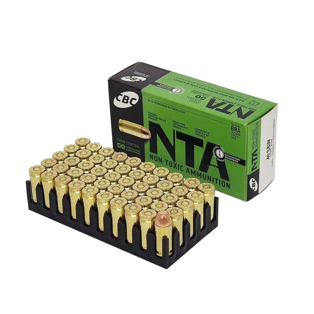 MUNIÇÃO CBC CAL .40SW EOPP 180GR NTA CX 50 UND Imagem