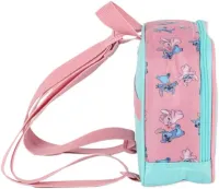 Mochila com rodas + lancheira original Stitch verde IC4132SC - Foto 7