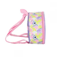  Mochila com rodas + lancheira original Stitch violeta IC41542SC - Foto 4