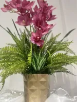 Arranjo Orquídea Rosa Mescla  - Foto 2