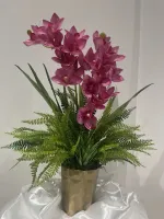 Arranjo Orquídea Rosa Mescla  - Foto 3