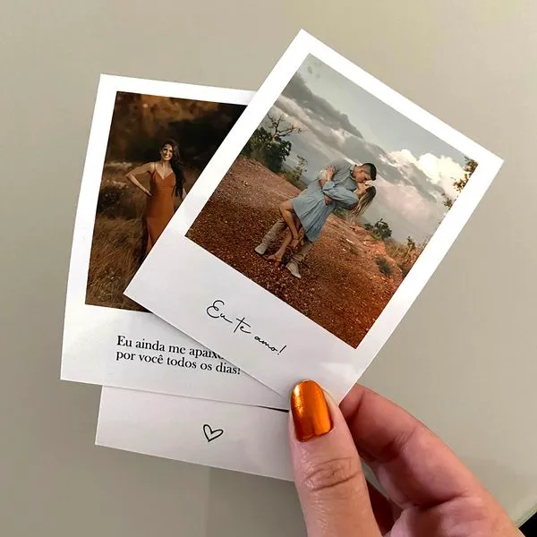Foto Polaroid 9,5x10,5cm com imã  Imagem