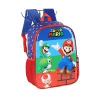 Mochila original Super Mario vermelho IS41381MO - Foto 3