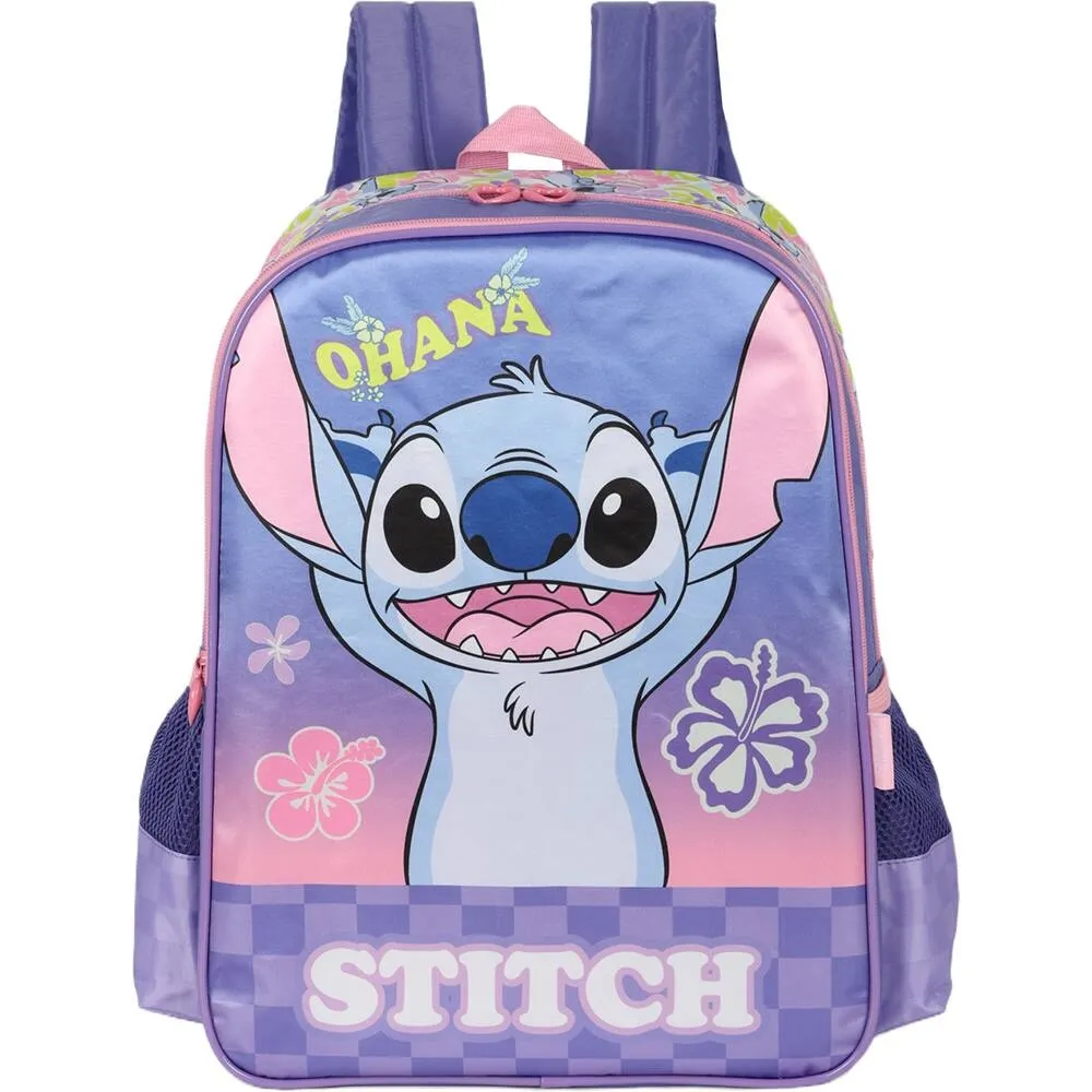 Mochila original Stitch violeta IS41541SC