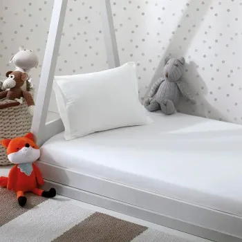  Jogo de cama para berço  cor-BRANCO